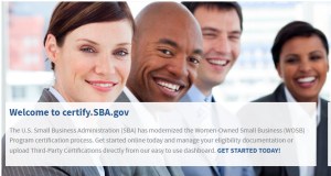 SBA Certify.gov site